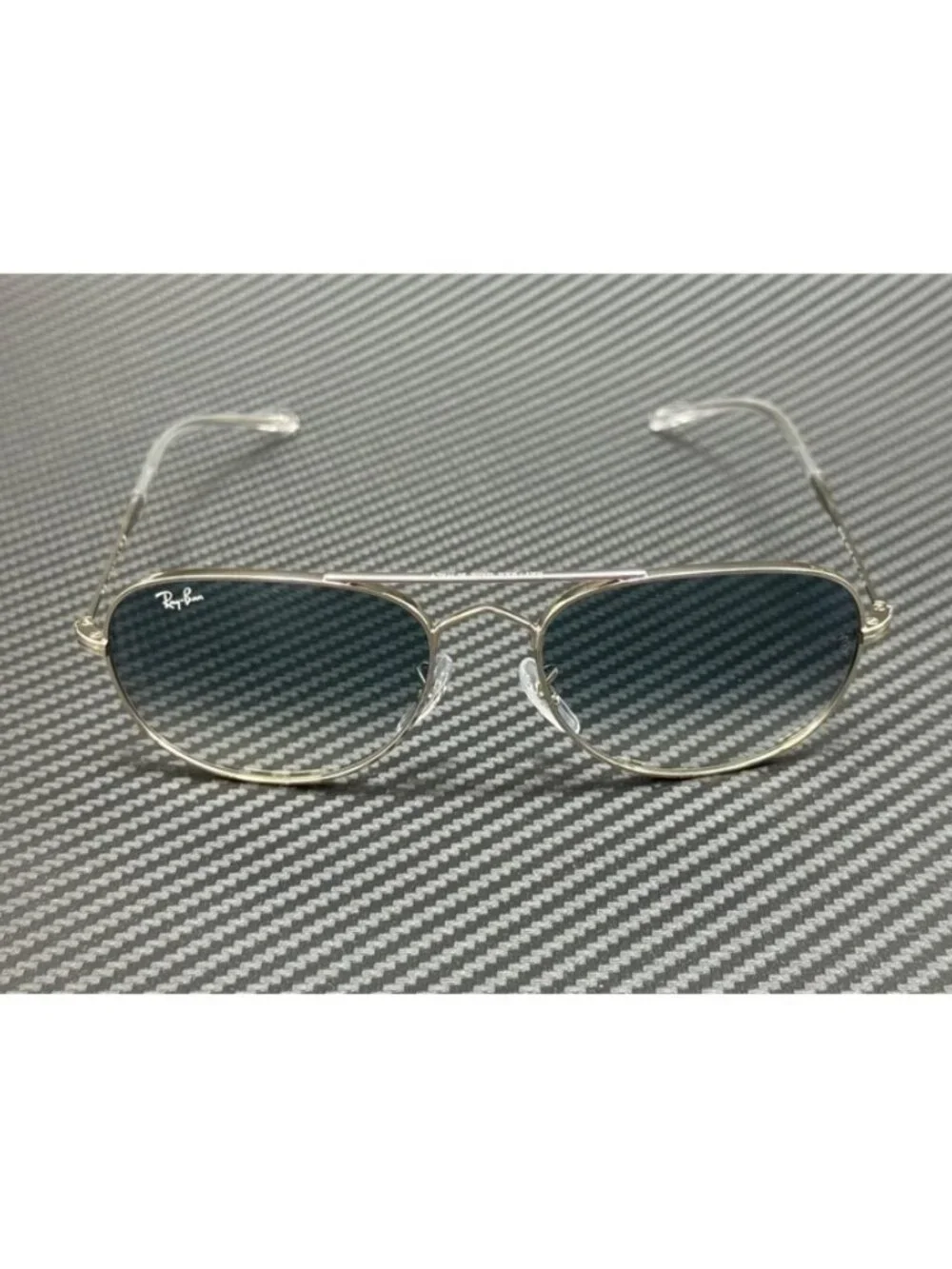 New Ray-Ban Men Silver Sunglasses 57-17-140